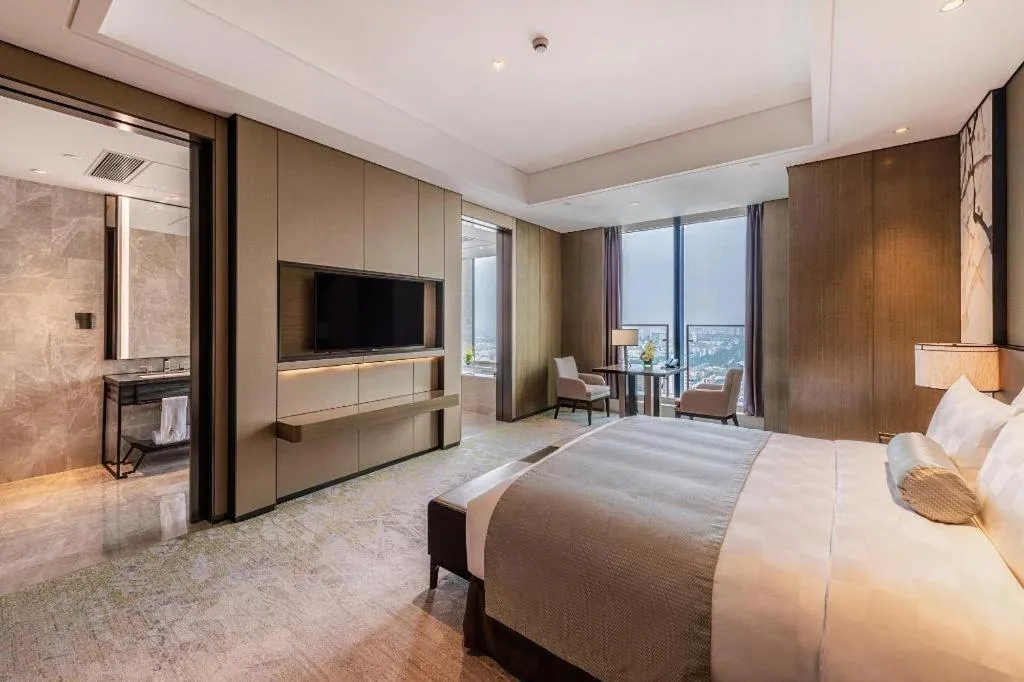 Bed in Golden Eagle Summit Hotel Kunshan