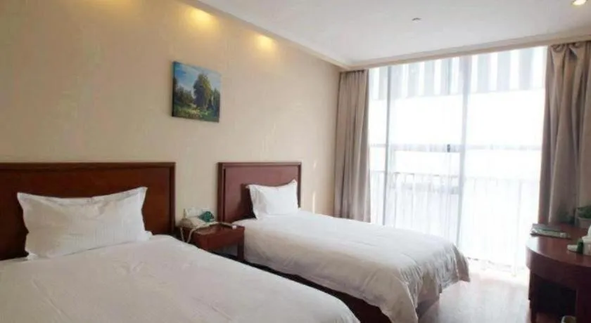 Bed in GreenTree Inn Hefei Huangshan Road Business Hotel