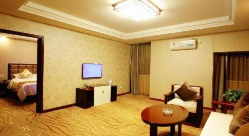 Bed in GreenTree Inn JinDeZhen People Square Taoxichuan Wenchuang Street