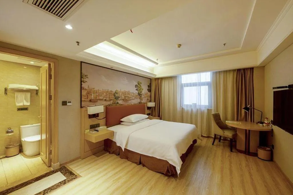 Bed in Vienna Hotel Jiangsu Danyang Railway Station