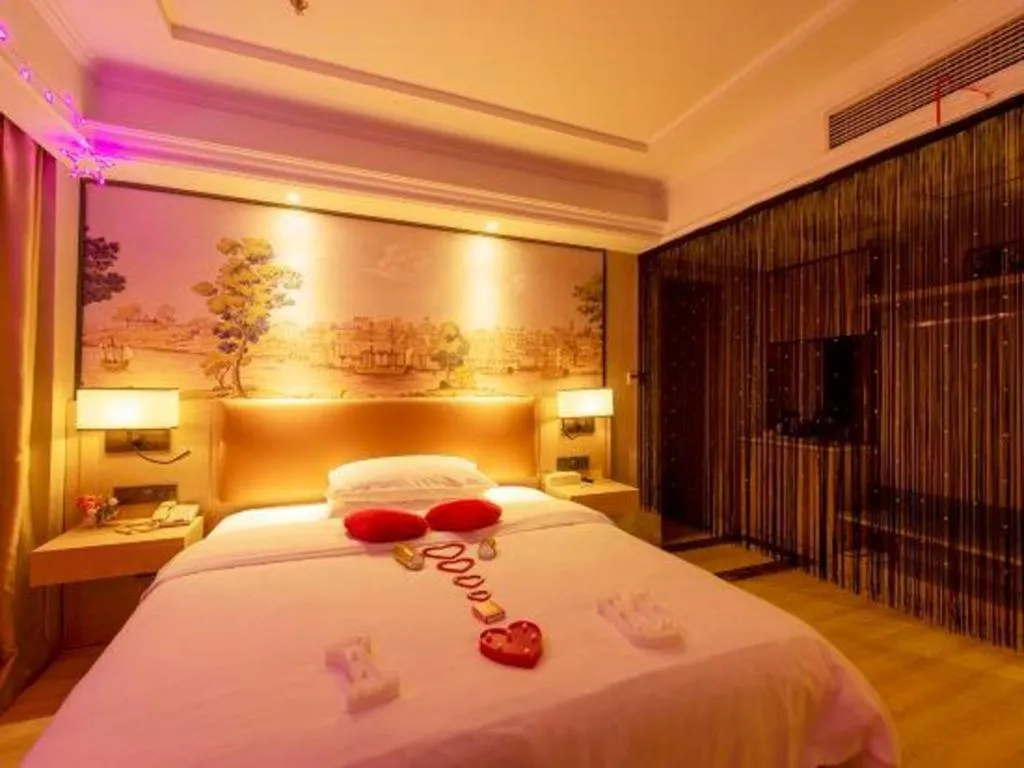 Bed in Vienna Hotel Jiangsu Danyang Railway Station