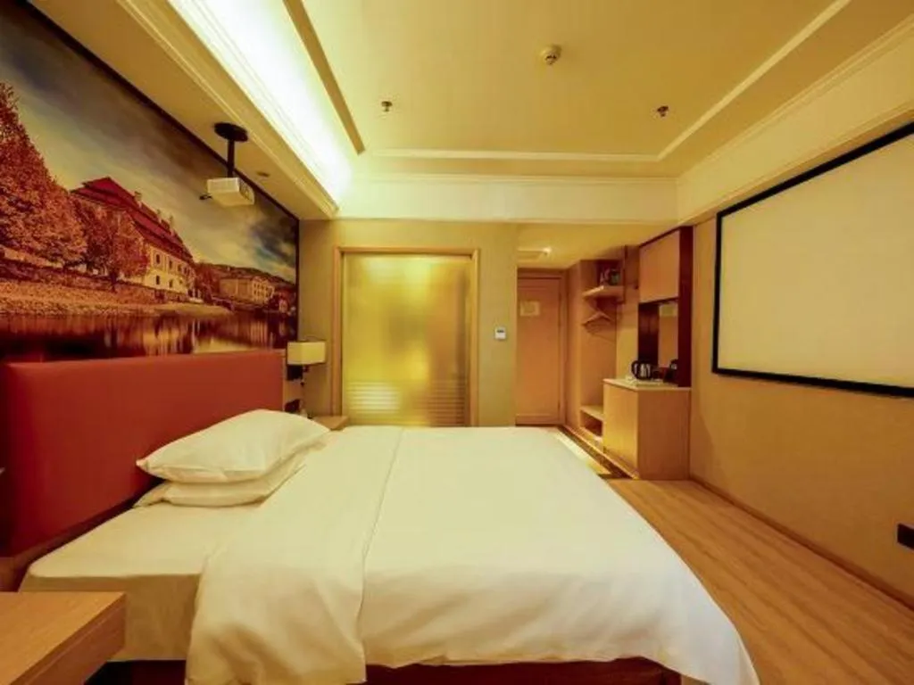 Bed in Vienna Hotel Jiangsu Danyang Railway Station