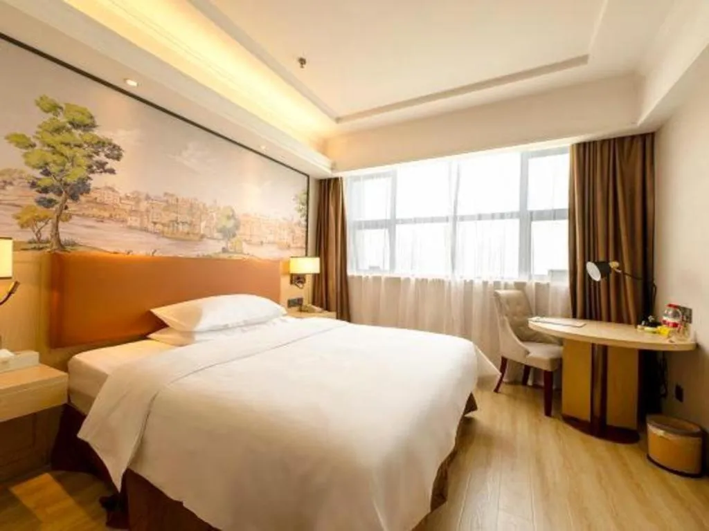 Bed in Vienna Hotel Jiangsu Danyang Railway Station