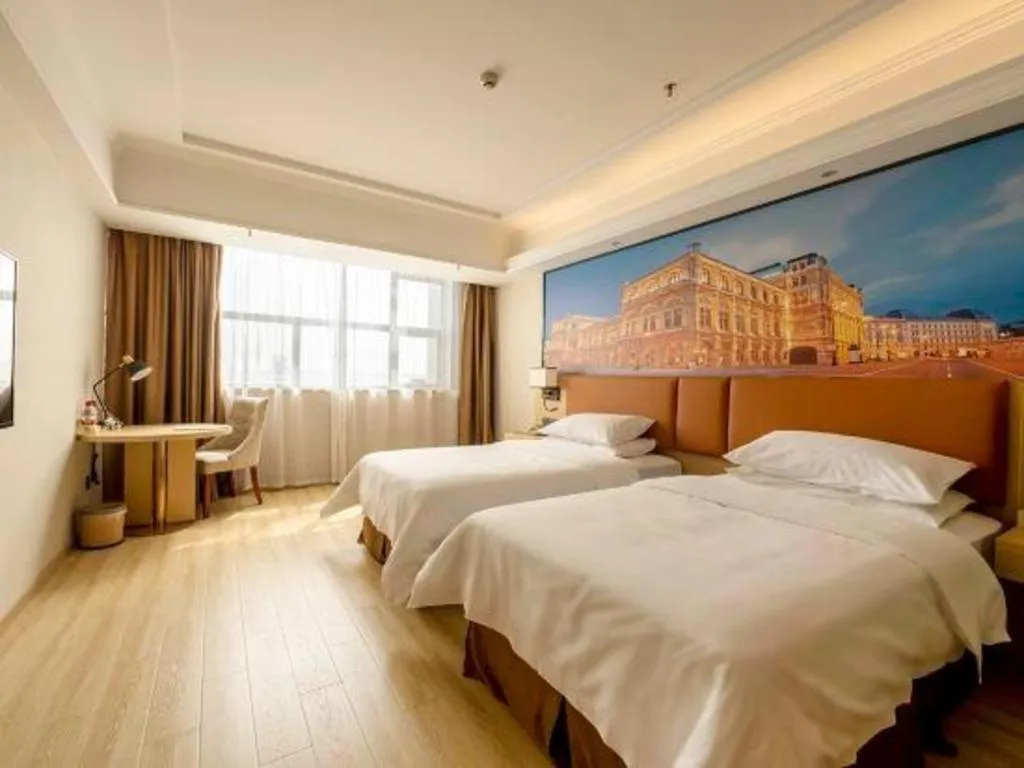 Bed in Vienna Hotel Jiangsu Danyang Railway Station