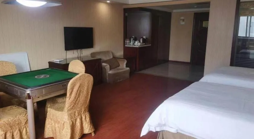 Bed in Vienna Hotel Yangzhou Outlets Plaza He Garden