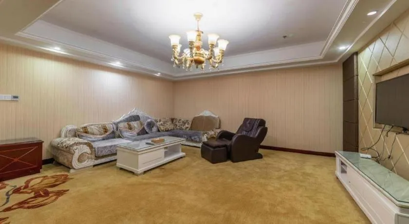 Bed in Vienna Hotel Yangzhou Outlets Plaza He Garden