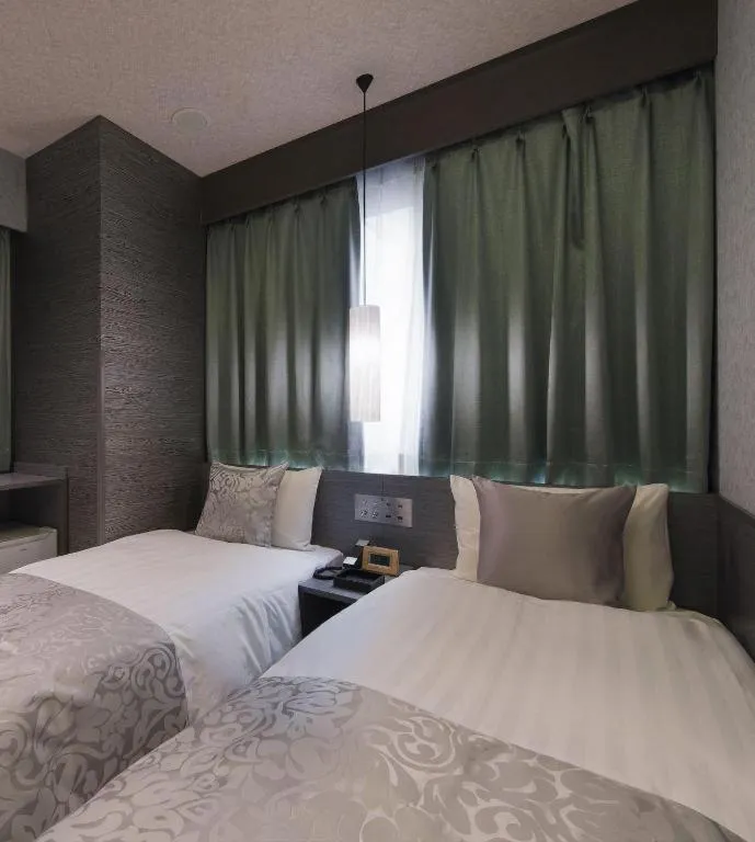 Bed in Hotel Ann Tsukiji