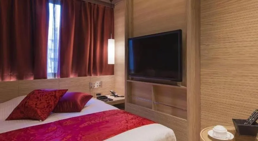 Bed in Hotel Ann Tsukiji