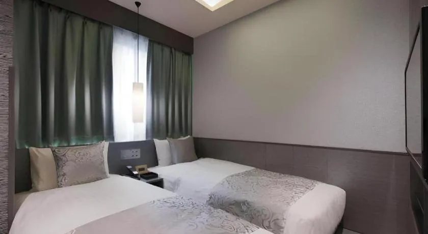 Bed in Hotel Ann Tsukiji