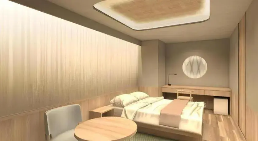 Bed in Hotel Ann Tsukiji Bed in Hotel Ann Tsukiji