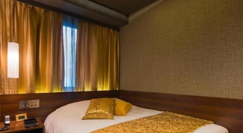 Bed in Hotel Ann Tsukiji