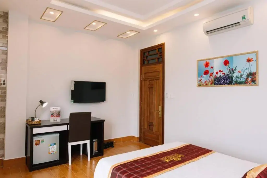 Bed in Thinh Gia Phat Hotel Hoang Hoa Tham Bed in Thinh Gia Phat Hotel Hoang Hoa Tham