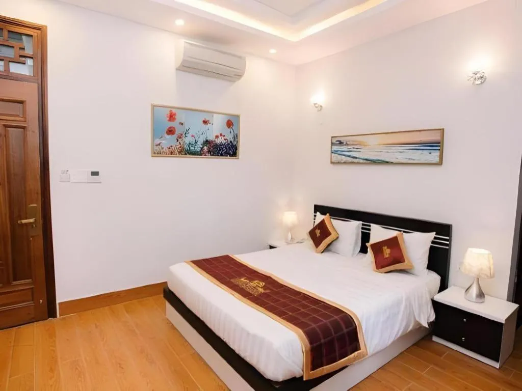 Bed in Thinh Gia Phat Hotel Hoang Hoa Tham