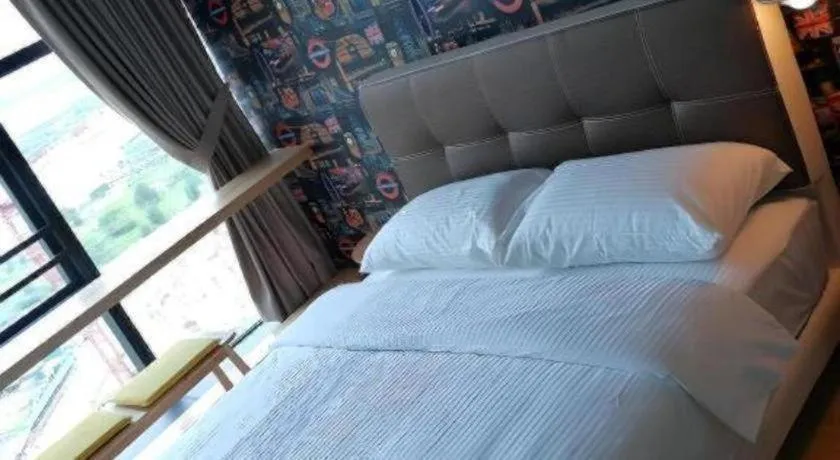 Bed in De Chukai Hotel