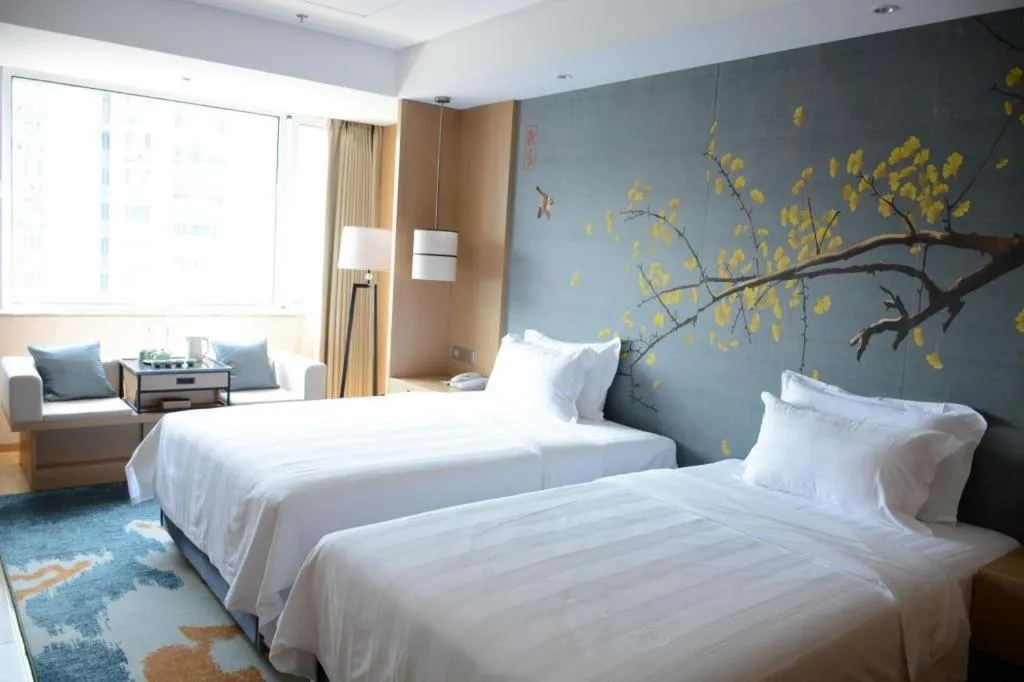 Bed in Shanshui S Hotel Maliandao Branch