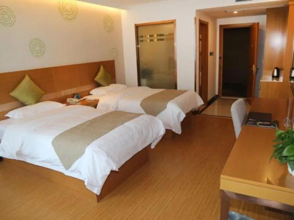 Bed in GreenTree Inn Nanjing Jiangning District Dongqi Road Vehicle 4S Park Branch