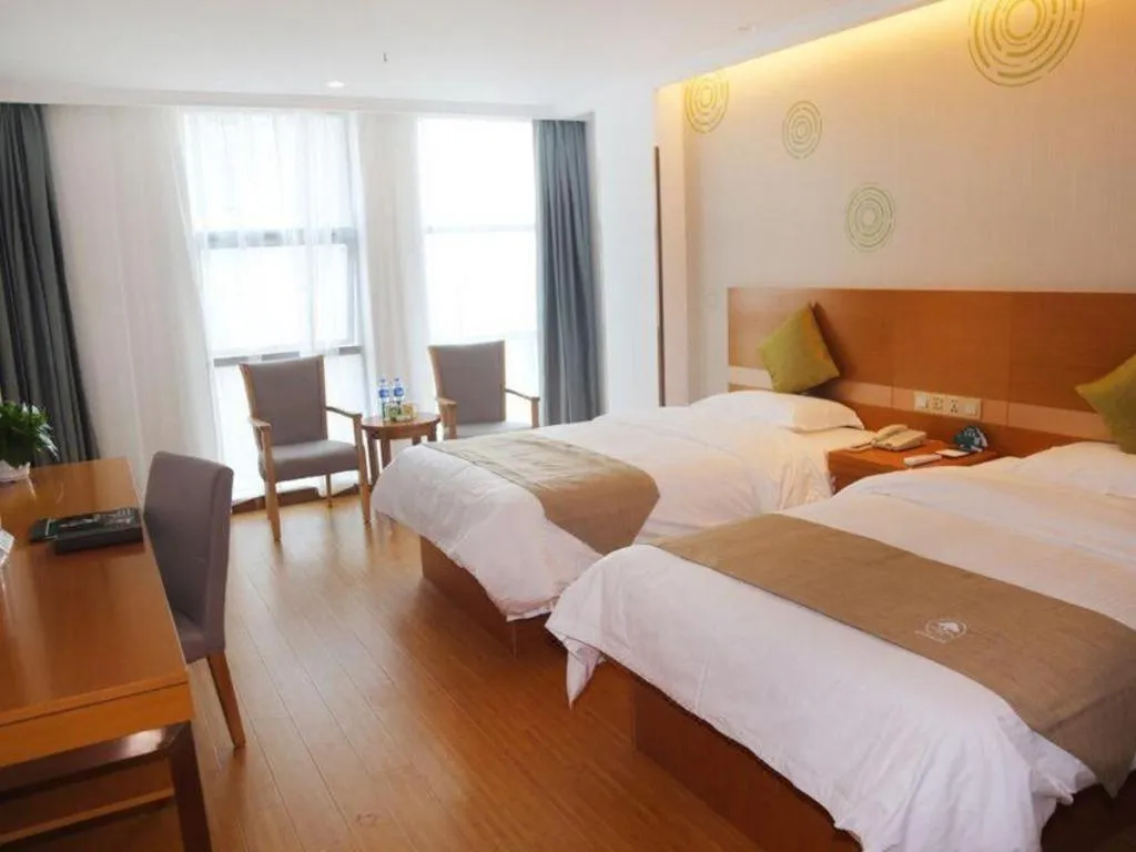 Bed in GreenTree Inn Nanjing Jiangning District Dongqi Road Vehicle 4S Park Branch