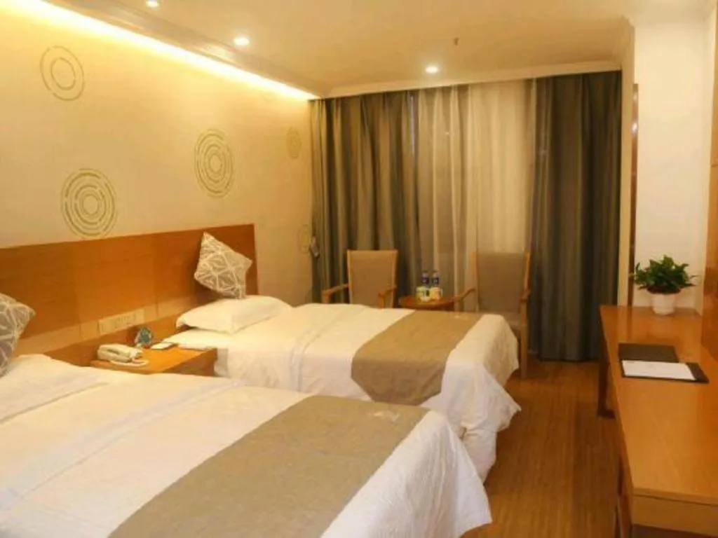 Bed in GreenTree Inn Nanjing Jiangning District Dongqi Road Vehicle 4S Park Branch