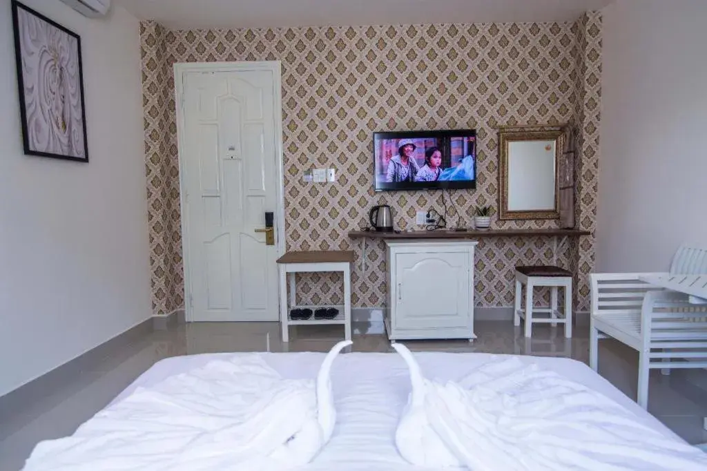 Bed in Royal Hotel Bed in Royal Hotel