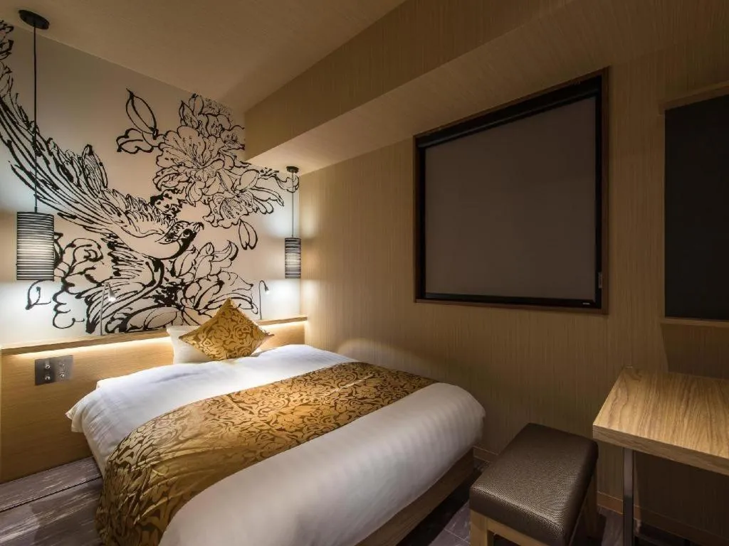 Bed in Hotel Ann Asakusa