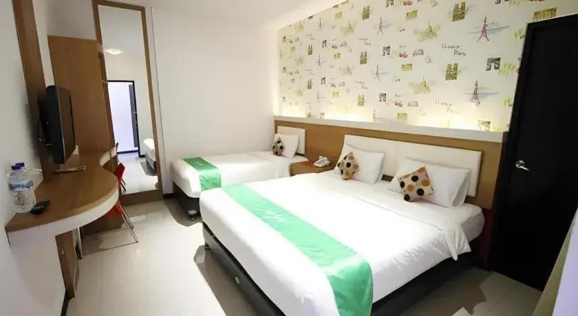 Bed in Tab Hotel Surabaya Bed in Tab Hotel Surabaya