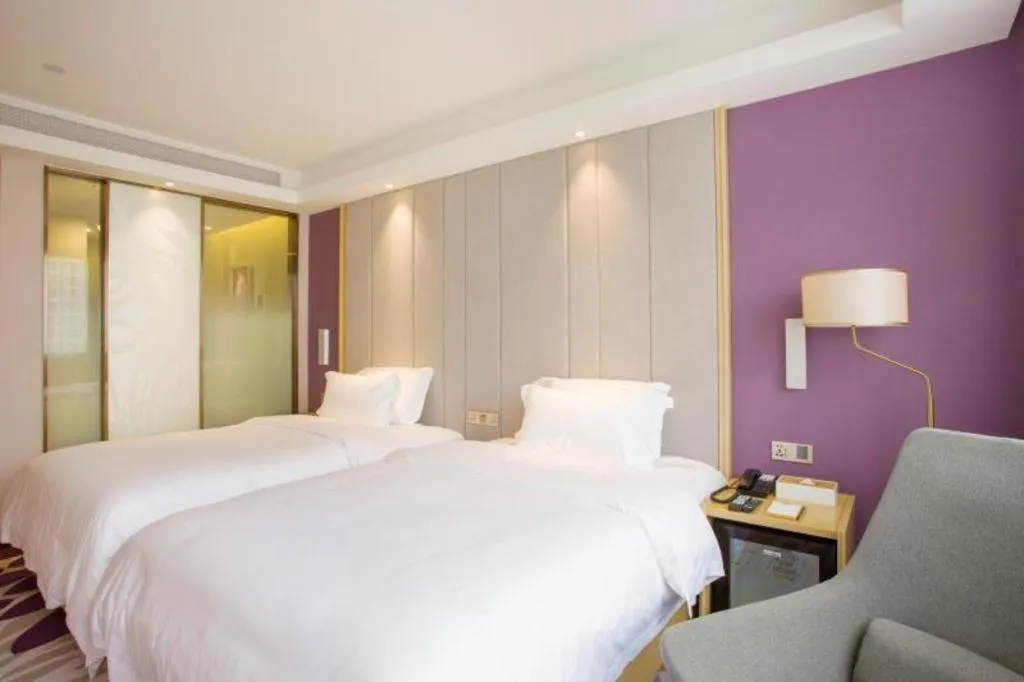 Bed in Lavande Hotel Yangzhou Railway Station Jiangwang RT-Mart