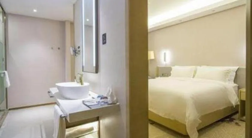 Bed in Lavande Hotel Yangzhou Railway Station Jiangwang RT-Mart