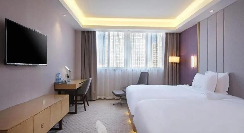 Bed in Lavande Hotel Yangzhou Railway Station Jiangwang RT-Mart