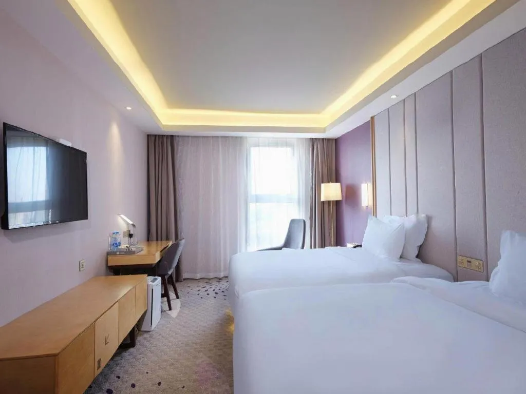 Bed in Lavande Hotel Yangzhou Railway Station Jiangwang RT-Mart