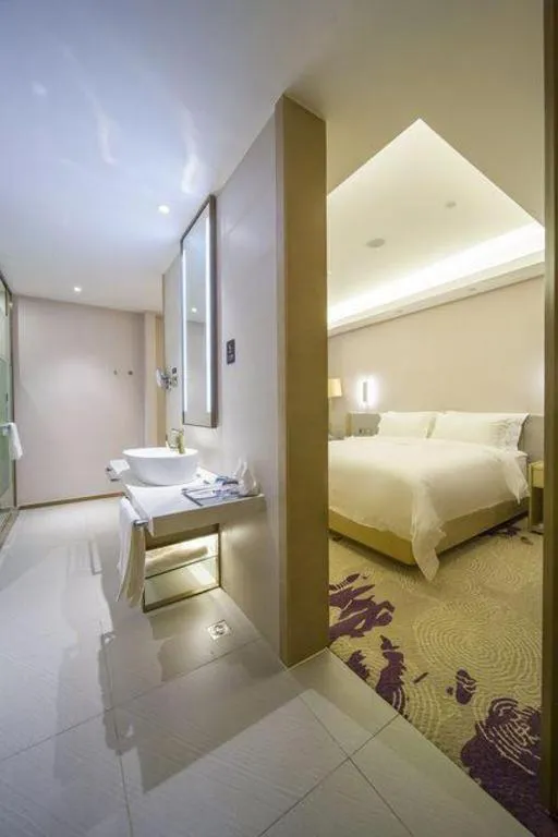 Bed in Lavande Hotel Yangzhou Railway Station Jiangwang RT-Mart