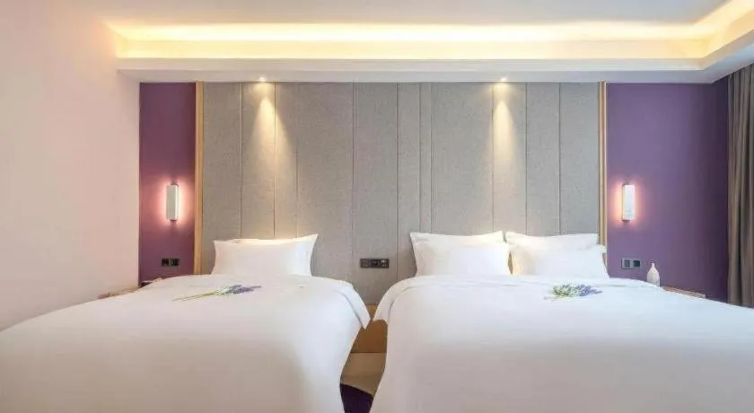Bed in Lavande Hotel Yangzhou Railway Station Jiangwang RT-Mart