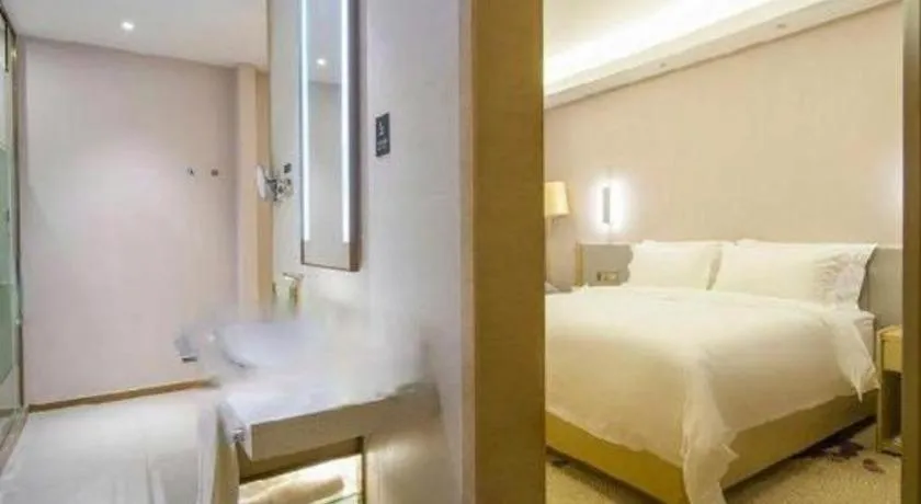 Bed in Lavande Hotel Yangzhou Railway Station Jiangwang RT-Mart