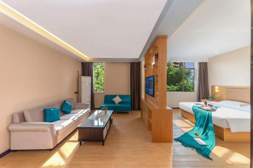 Bed in GreenTree Inn Huangshi Huahu Development Zone Daquan Road