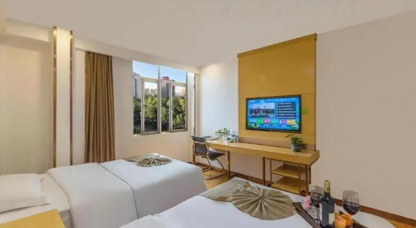 Bed in GreenTree Inn Huangshi Huahu Development Zone Daquan Road Bed in GreenTree Inn Huangshi Huahu Development Zone Daquan Road