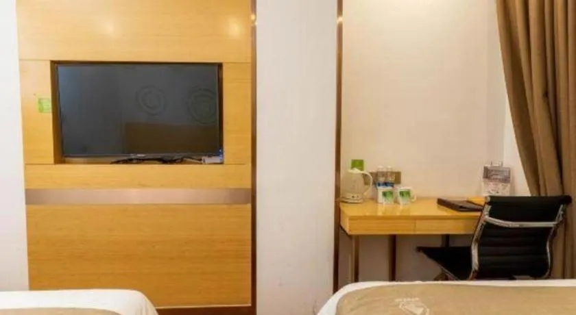 Bed in GreenTree Inn Huangshi Huahu Development Zone Daquan Road