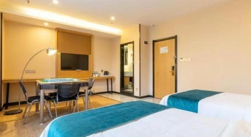 Bed in GreenTree Inn Huangshi Huahu Development Zone Daquan Road