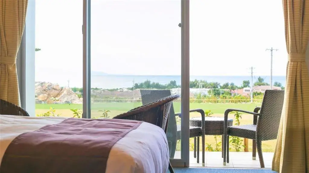 Bed in Sakura Resort Hotel Ishigaki Bed in Sakura Resort Hotel Ishigaki