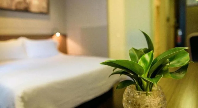 Bed in Jinjiang Inn Select Foshan Nanhai Guicheng Metro Station