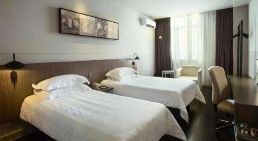 Bed in Jinjiang Inn Select Foshan Nanhai Guicheng Metro Station