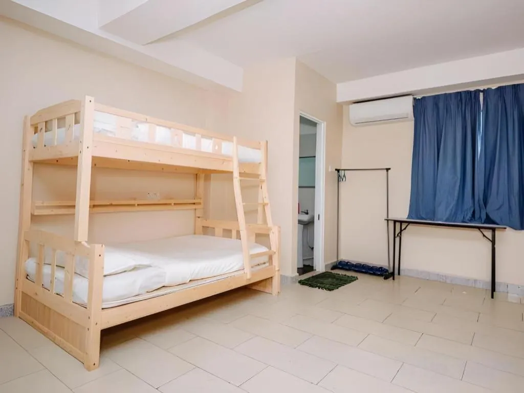 Bed in SemRock Hotel