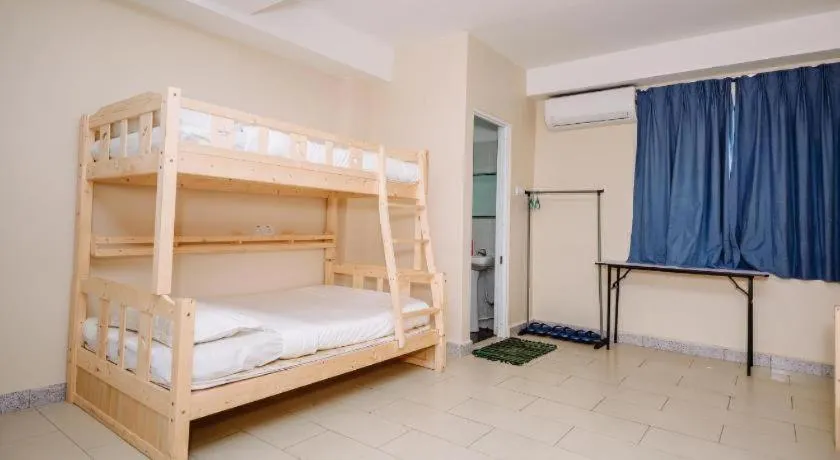 Bed in SemRock Hotel