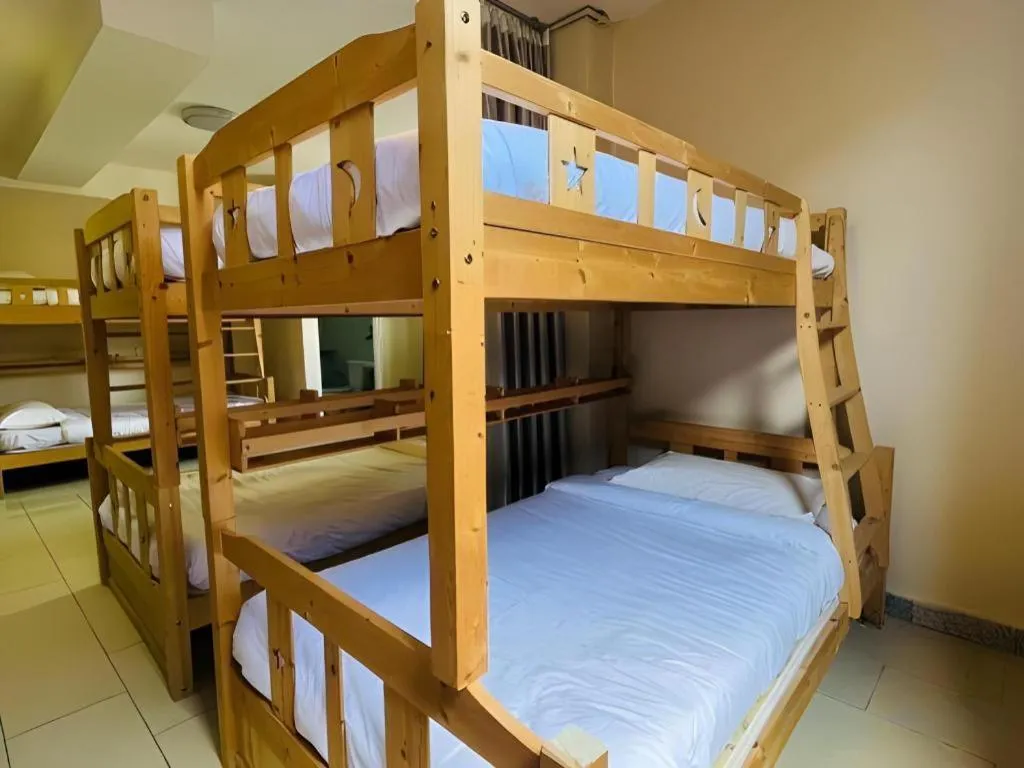 Bed in SemRock Hotel