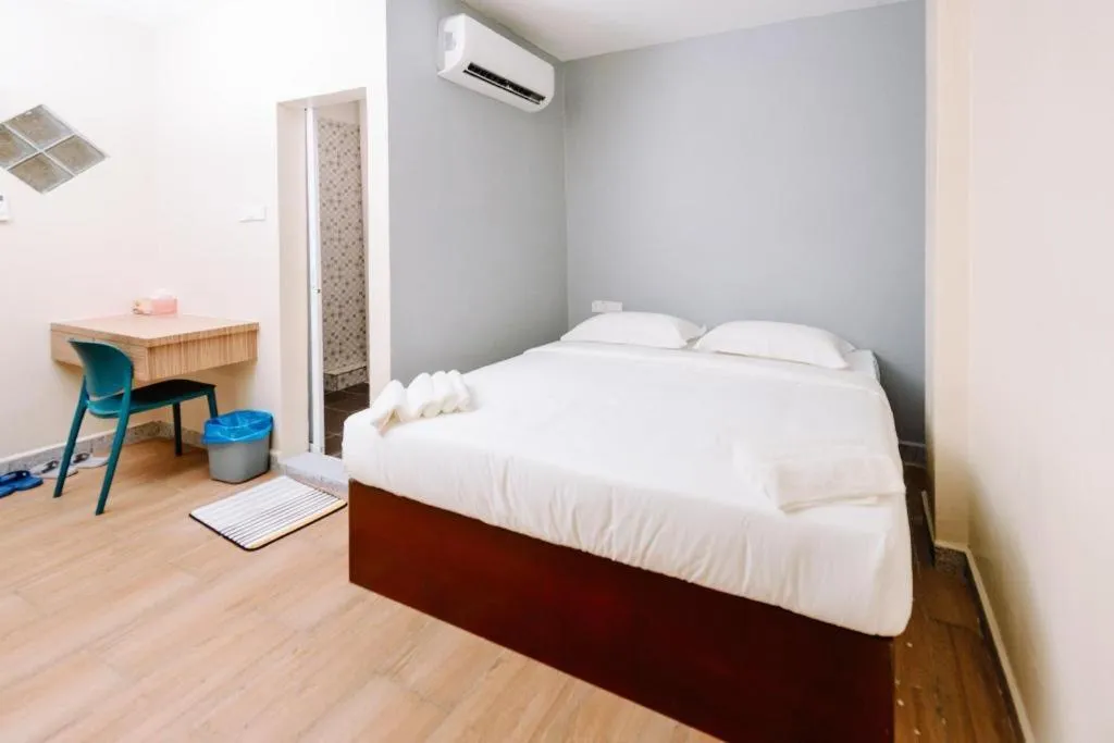 Bed in SemRock Hotel