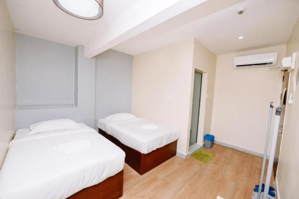 Bed in SemRock Hotel