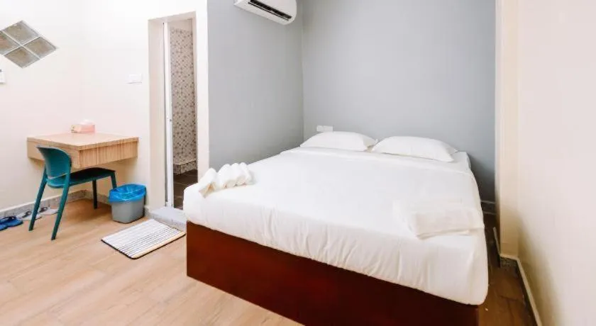 Bed in SemRock Hotel