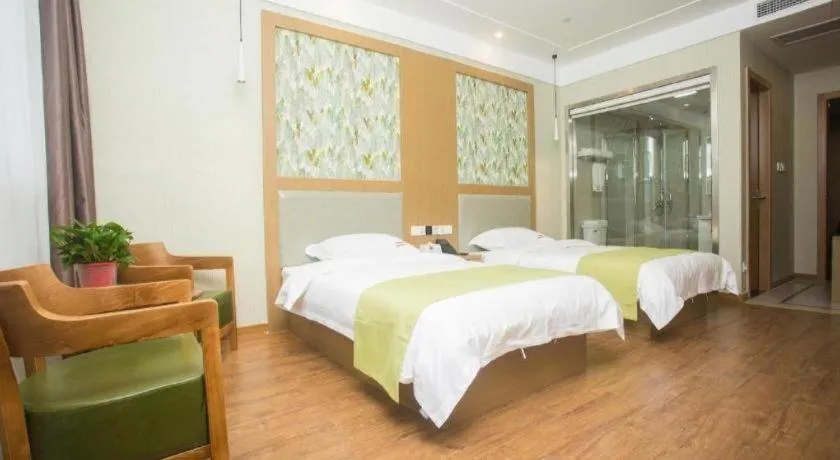 Bed in Shell Changzhou Yangrong City Hotel