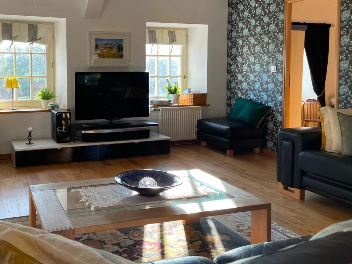 Living room in La Lande