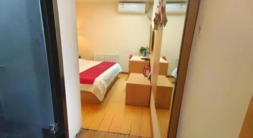 Bed in Thank Inn Hotel Ningxia Yinchuan Xixia District Tongxin Road