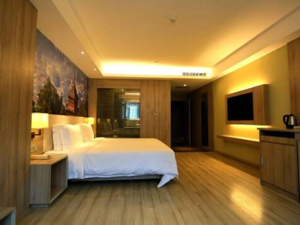 Bed in Atour Hotel Xi'an High Tech Dazhai Road