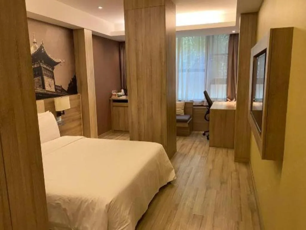 Bed in Atour Hotel Xi'an High Tech Dazhai Road